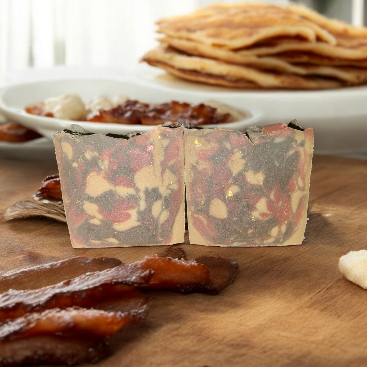 Maple Glazed Bacon Pancakes ๐ ๐ฅ๐ฅ (A TCF Creation)