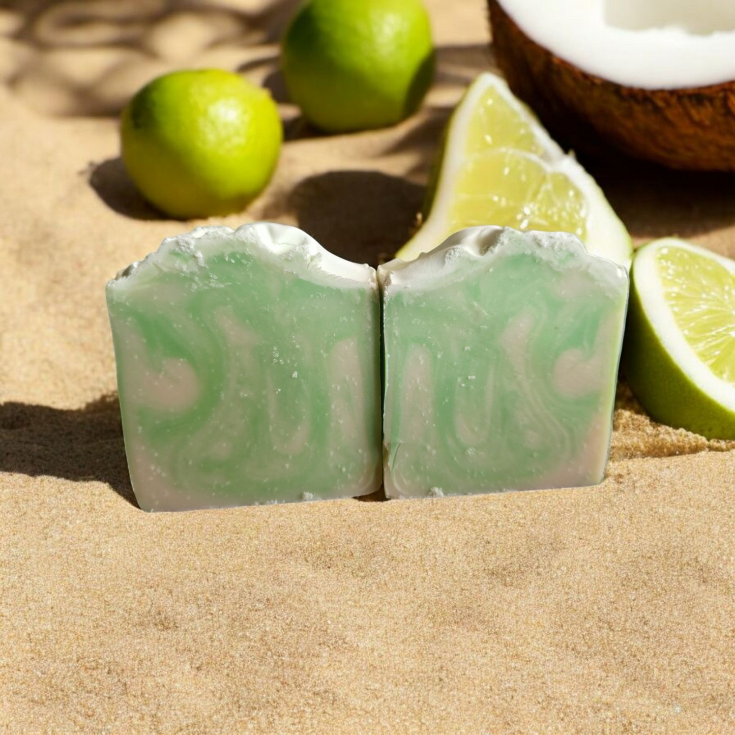 Coconut Lime Breeze 🥥 🍋🟩 🌴