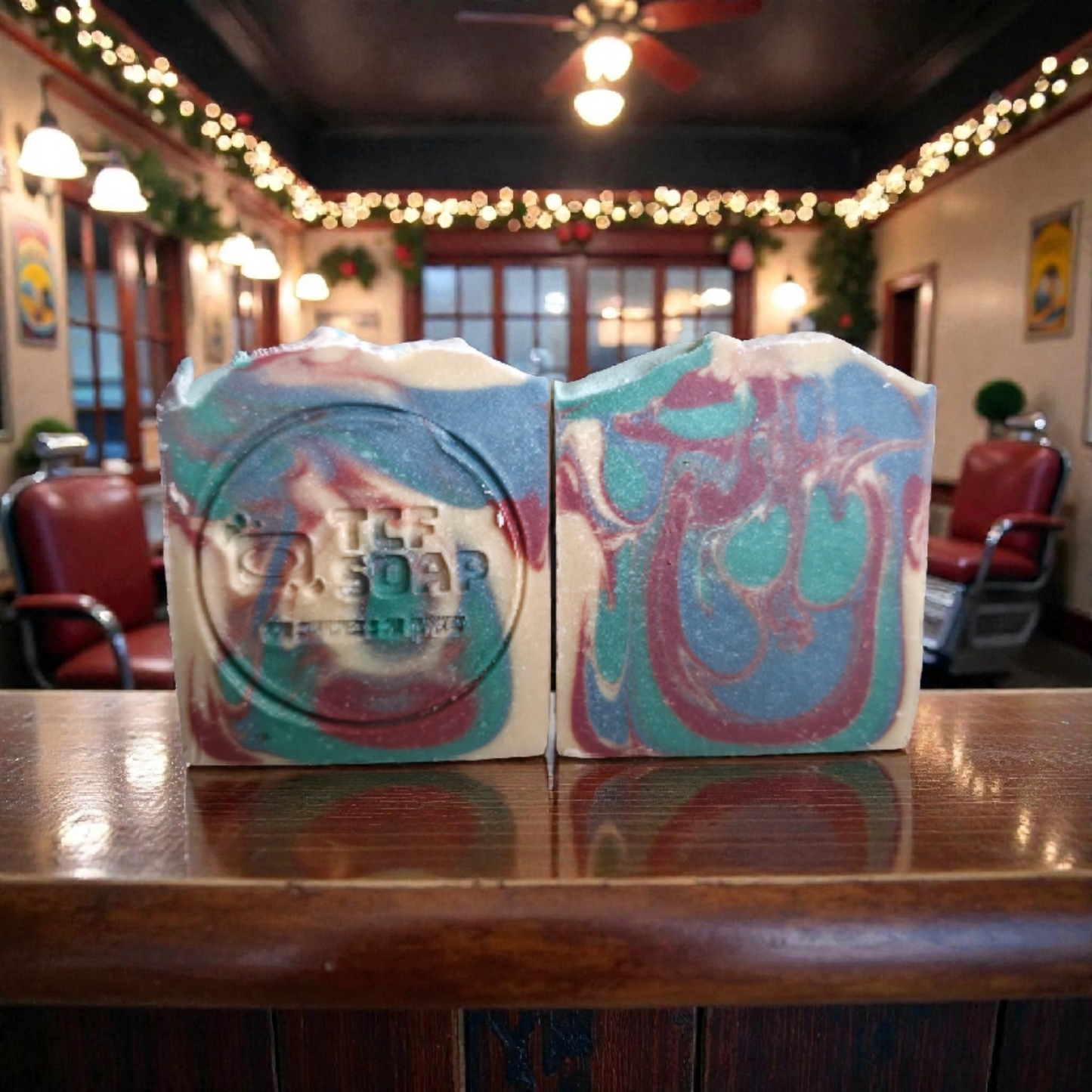 Vintage Christmas Barbershop Goat Milk Bar ππ