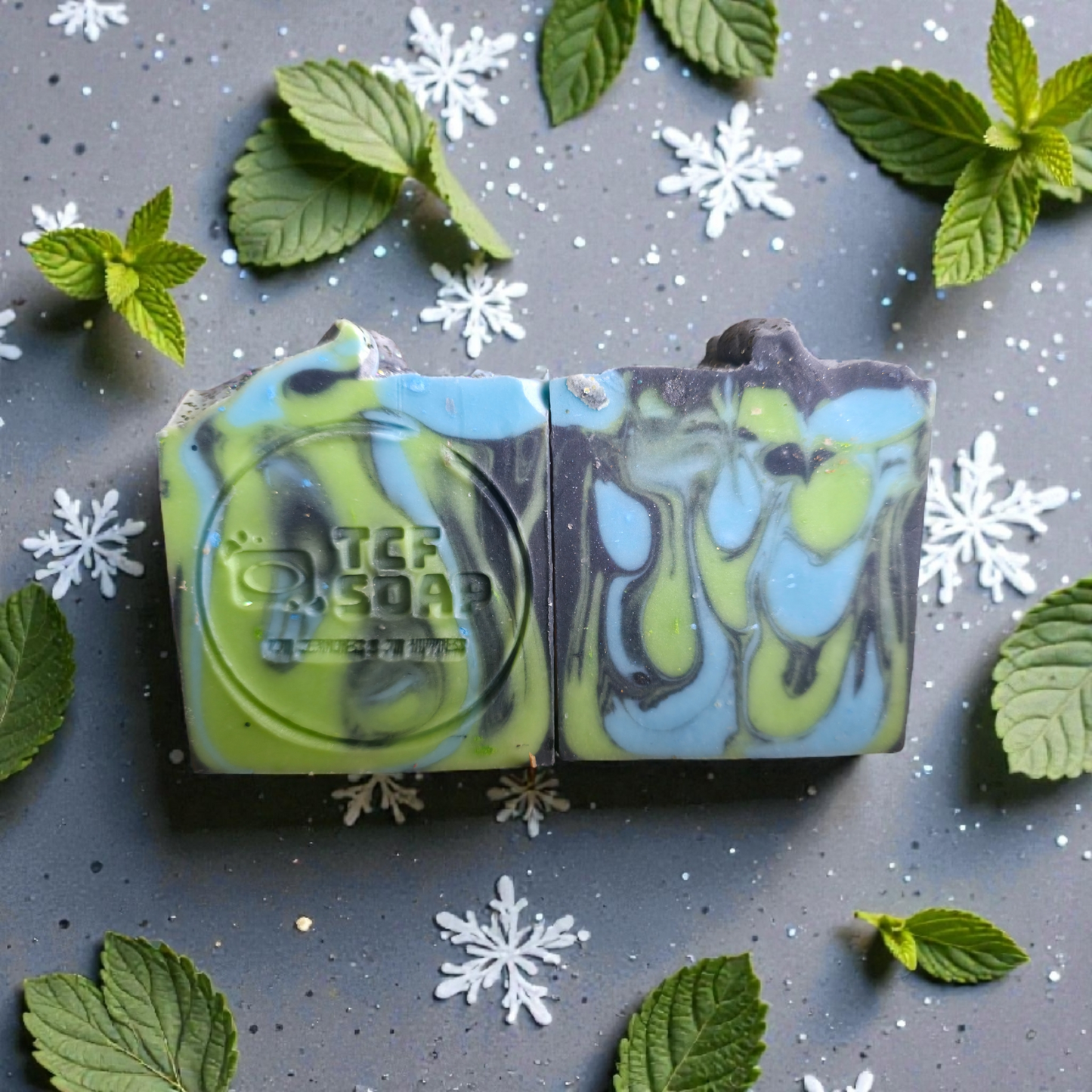 Sparkling Mint Blossom Goat Milk Bar ✨☃️🌲