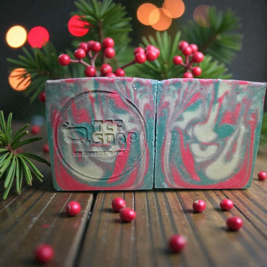 Hollyberry Mistletoe Goat Milk Bar 🎄