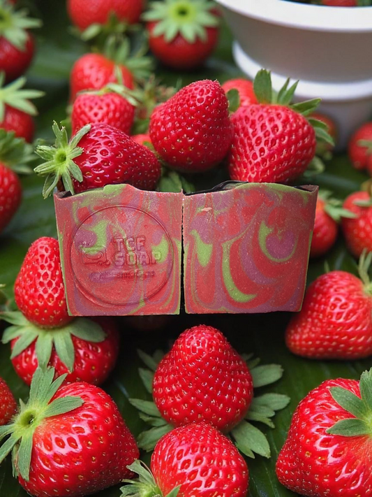 Santa Barbara Strawberry 🍓 Pumice/Grit Bar (Medium)