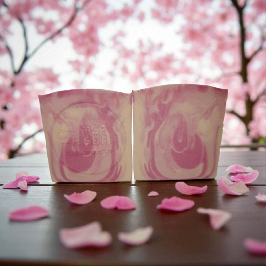 Japanese Cherry Blossom Tallow/Goat Milk Bar 🌸